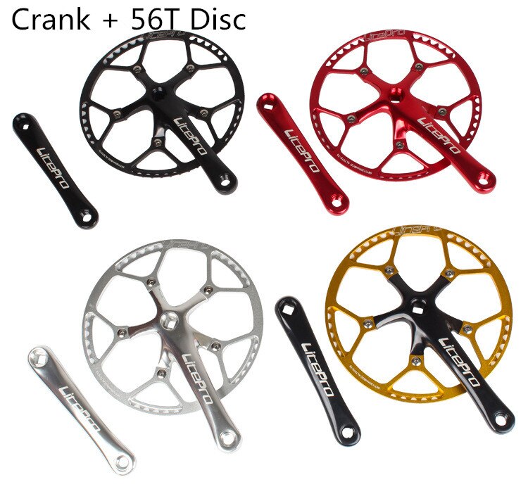 Folding Car Tooth Disk Crank 4547 53t 56t 58T: Crank 56T Disc