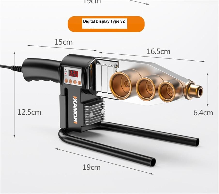 220V Household Water Pipe Fuser PPR Tube Welding Machine 63