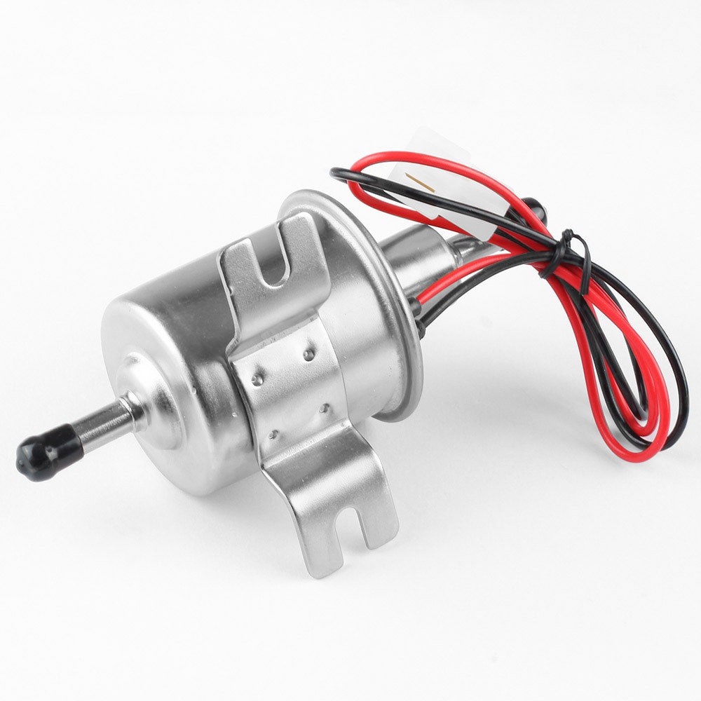 Universaali metalli kiinteä bensiini bensiini 12v riviauto sähköinen polttoainepumppu hep -02a matalapaine nissan mazda toyota hopea
