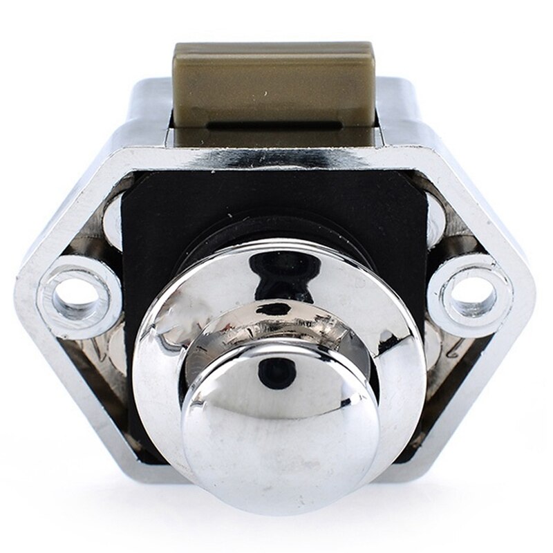 Prodotto: 14024 - BLOCCAPORTA PER PORTE SCUDERIA CROMATO BATTUTA 11MM - NO BRAND (ACCESSORI PER CAMPER-CARAVAN-PORTE SERRATURE CERNIERE - FERMAPORTE - Foto 7