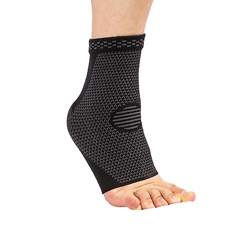 Protecteur de cheville , 1 pièce, Compression tricotée, Support serré pour le sport, le basket-ball, le Football: 02 / L