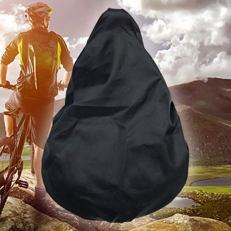 1 pièces imperméable vélo siège de vélo housse de pluie élastique résistant à la pluie et à la poussière nouveaux accessoires de cyclisme