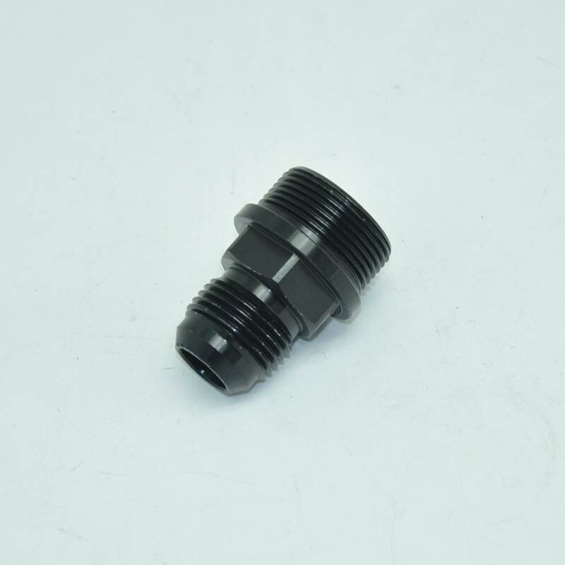 Rear Block Breather Fittings And Plug Black For B16 B18C Catch Can M28 To 10AN