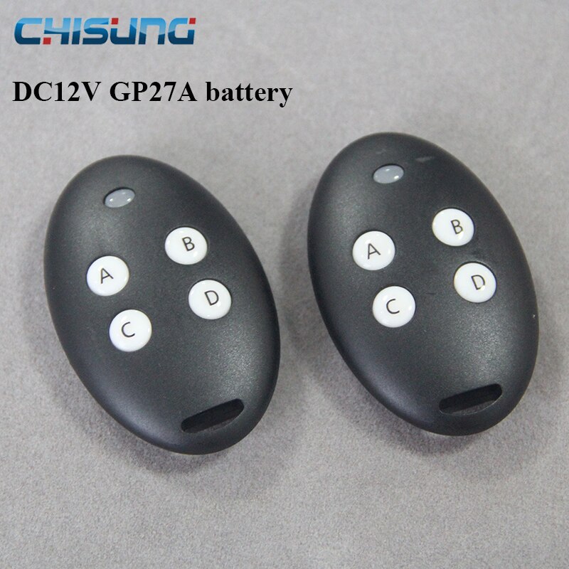 433.92Mhz Extra remote controller for Chisung brand Swing gate opener and Sliding gate opener