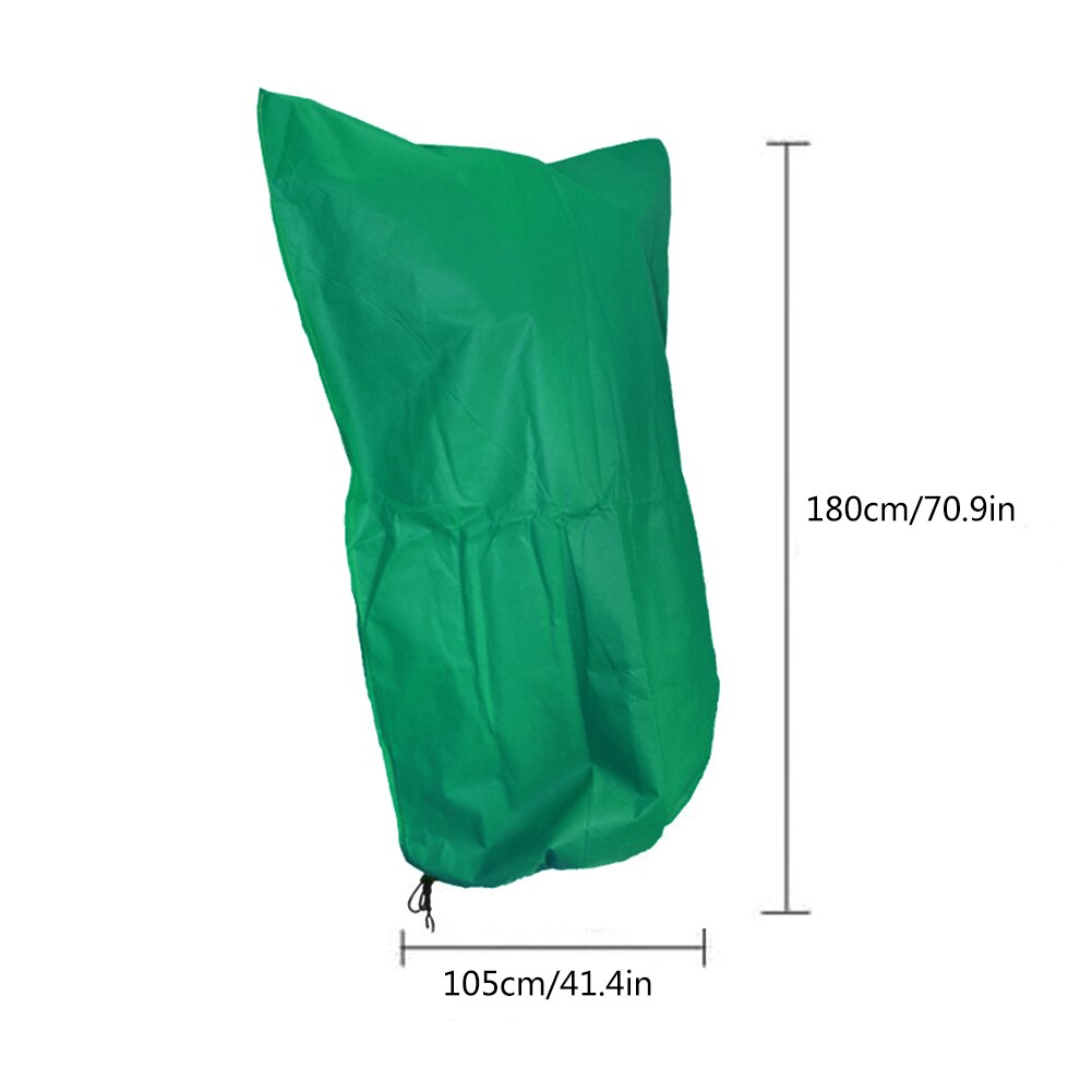 Winter Plant Protection Bags Winter Cover Plants Garden Tool Plant Cover Bag Polyester Fabrics Anti-Insect Organic Net Frost