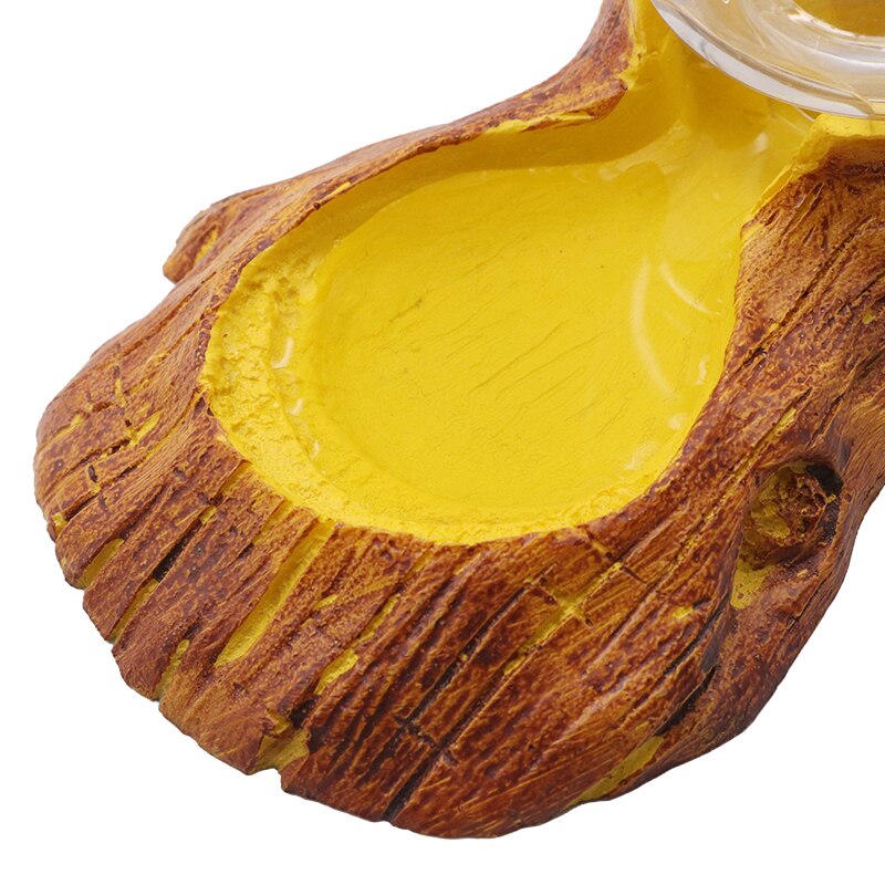 Reptile Amphibians Automatic Waterer Tortoise Basin Lizard Bowl Water Feeder Drinking Fountains Box Landscaping Decorations