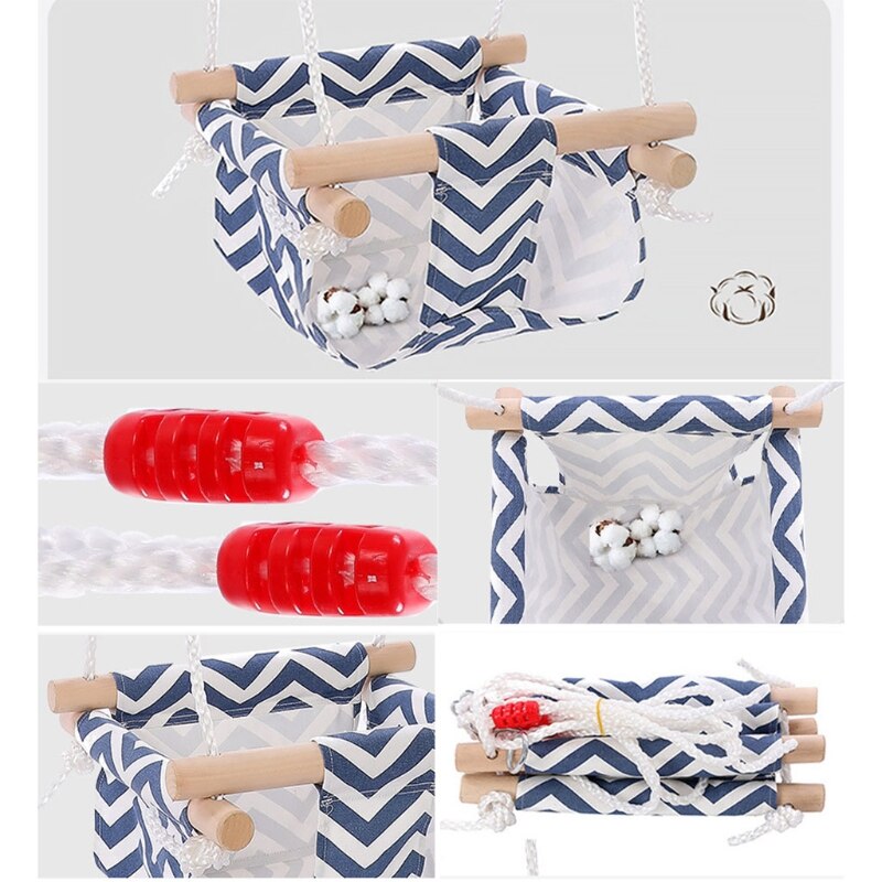 Convenient Storage Baby Cloth Pocket Swing Suitable for Indoor and Outdoor use
