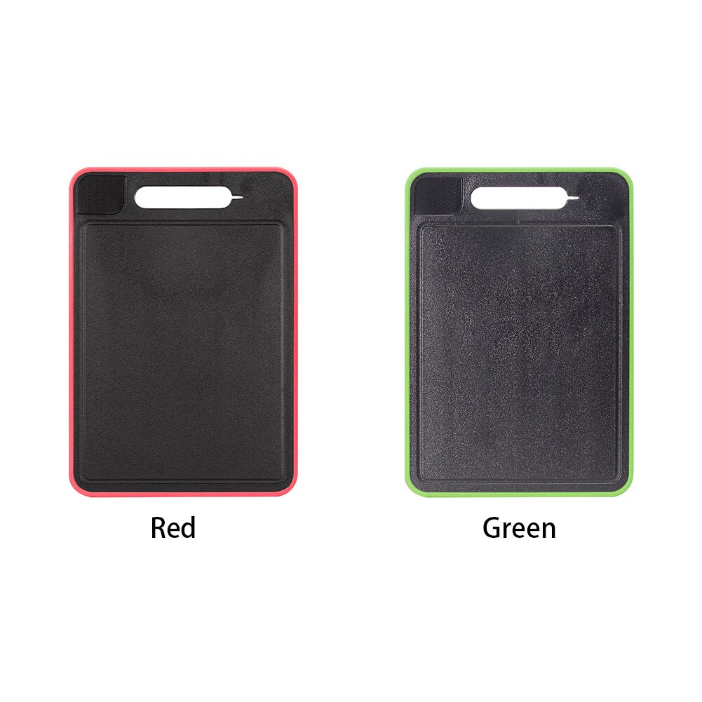 PP Universal Grinding Function Drain Anti Slip Cutting Board For Kitchen Durable Double Sides Cutting Board Sink Tool
