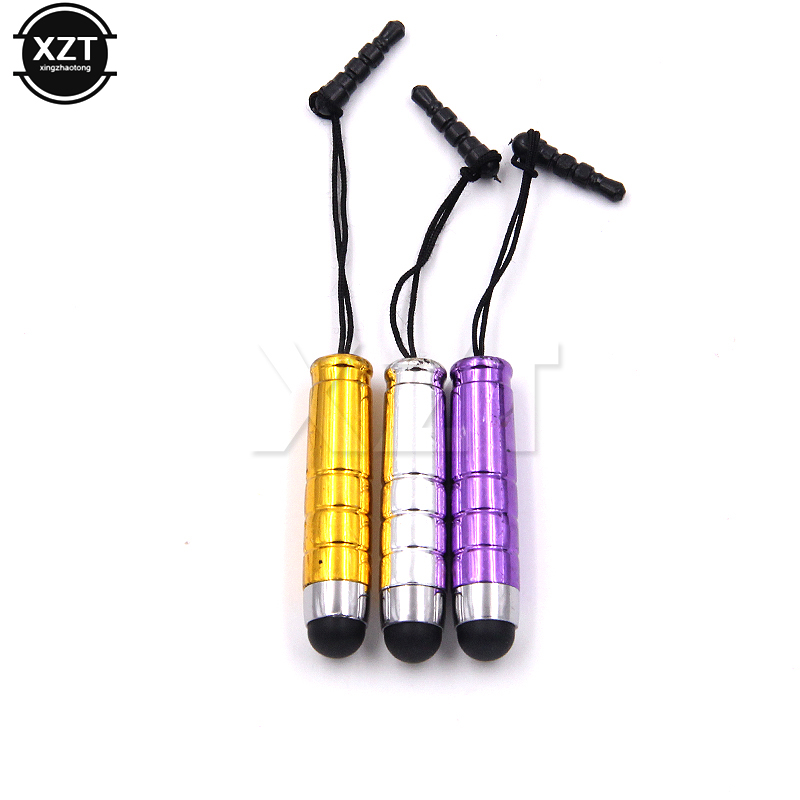 10Pcs Universal Capacitive Screen Touch Pen Stylus for Smart PC Laptop Tablets Pens with Dust Plugs Touch Screen Stylus Pens