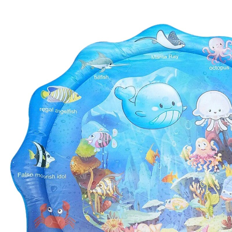 Opblaasbare Splash Pad Baby Sprinkler Pad Spelen Centrum, Waden Zwembad Fun Zomer Outdoor Water Voor Peuter Meisjes En Jongens