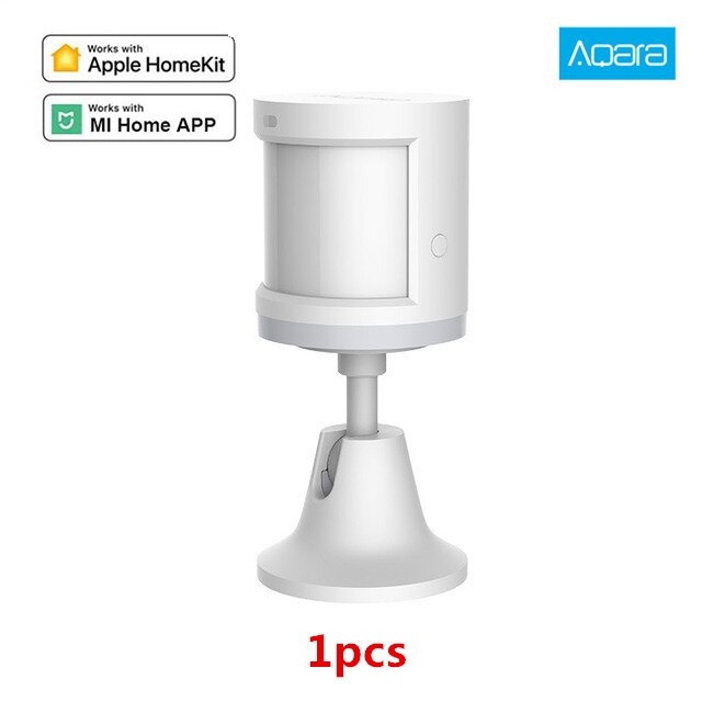 Aqara-Sensor de movimiento humano inteligente, dispositivo de protección de seguridad, conexión Zigbee con Mi Home Gateway 3 Homekit: 1pcs body sensor