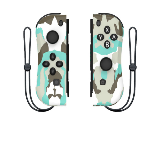 Gamepad Controller di gioco sinistro e destro Wireless Bluetooth per nintendo Switch gioco NS per nintendo Switch Console 01: Camouflage