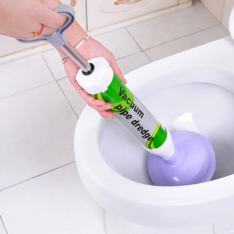 1PCS Toilet Air Power Drain Blaster Cleaner Suction Pump High-Pressure Powerful Manual Sink Plunger Opener Bathroom Clog Remover