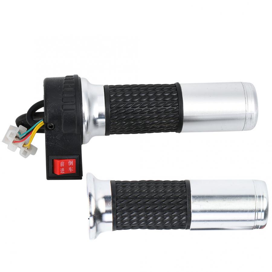 Electric Bike Throttle Handlebar E-Bike 3Speed Throttle Handlebar Speed Reverse Cruise Hand Grip Reverse Gear Throttle Handlebar