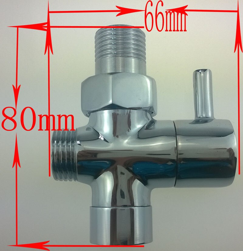 Jalostettu kupari tukeva ei ruostu kylpyhuonehana tarvikkeet jakoputki suihku vedenerotin osaventtiilin kytkinventtiili