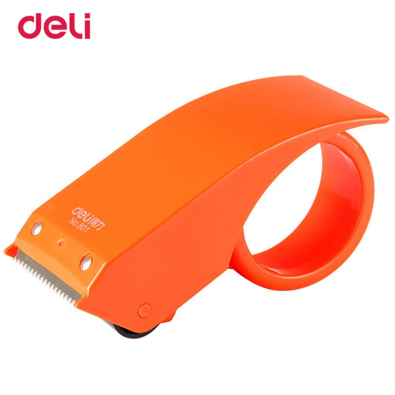 Deli profession Practical Plastic Adhesive Tape cutter tape Dispenser Office Desktop carton supplies tape width less than 48 mm