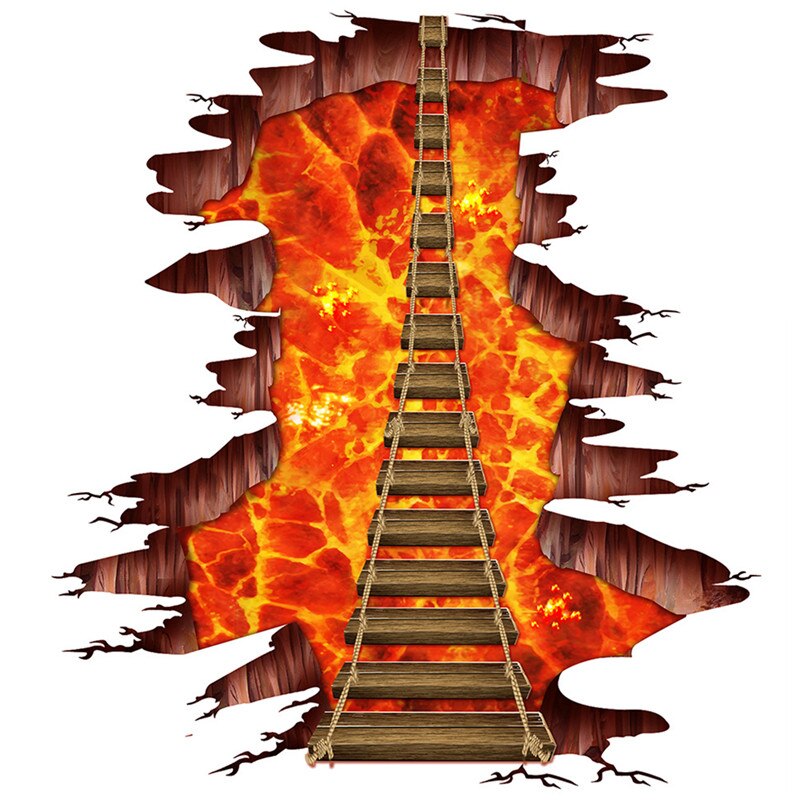 3D Galaxy Onderwater Wereld Muurstickers voor Plafond Dak Raamsticker Muurschildering Decoratie Persoonlijkheid Waterdichte Vloer Sticker: G 90x60cm