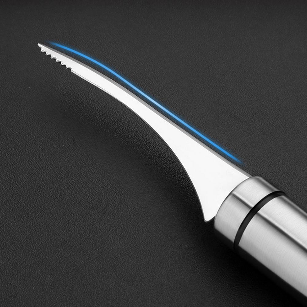 Stainless Steel Shrimp Opener To Shrimp Line Clean Up Shrimp Line Fish Belly Knife Open Shrimp Knife Peeler Shrimp Kitchen Tool
