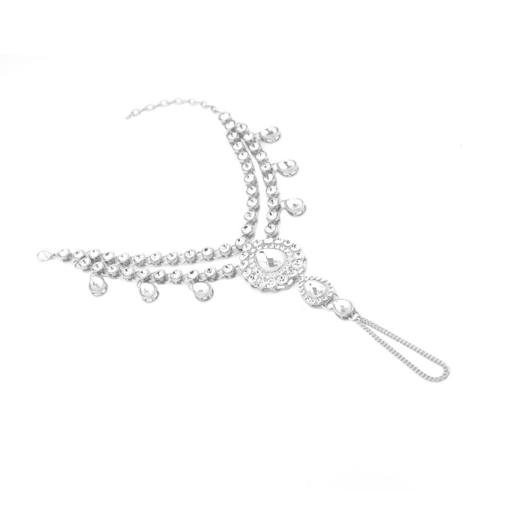 Sexy Silver Anklet Chain Ankle Bracelet Foot Jewelry Barefoot Sandal Wedding