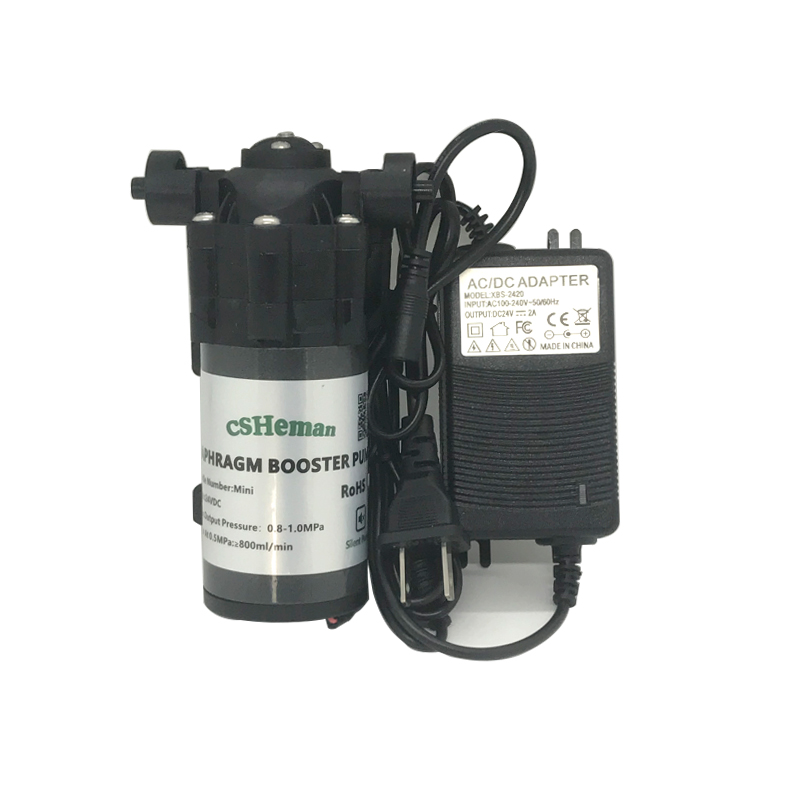 75 gpd  ro 24v tyst vattenboosterpump omvänd osmos vattensystem tryckökningspump