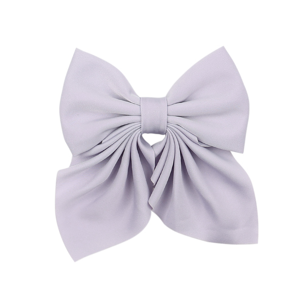 1 pieza de lazos grandes para el cabello, pinzas para el cabello de satén de dos capas, lazo de mariposa para niñas, horquilla con lazo, horquilla de , accesorios para el cabello: Morado