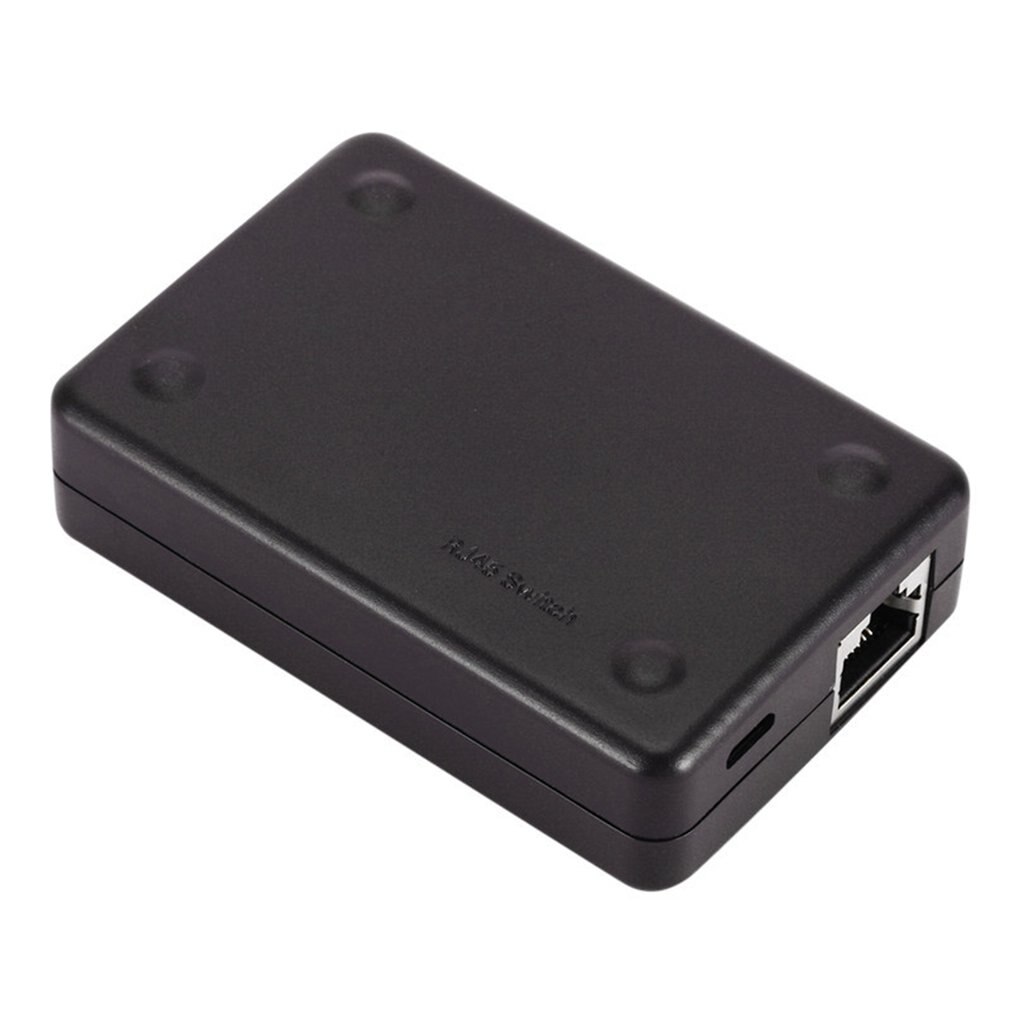 2 Poort Netwerk Switch Lan Kat Selector Mini Internet Interne Externe Netwerk Switcher RJ45-2M Netwerk Switcher Sharer