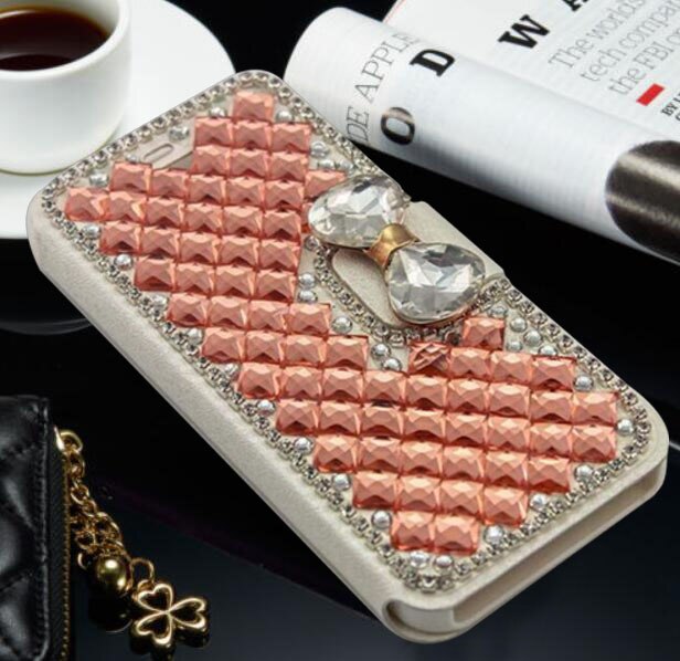 YeLun For wileyfox Swift 2X 2 plus Case Luxury Bling Bowknot Crystal Rhinestone Diamond Wallet Flip PU Leather Case Cover: Swift 2X / A1