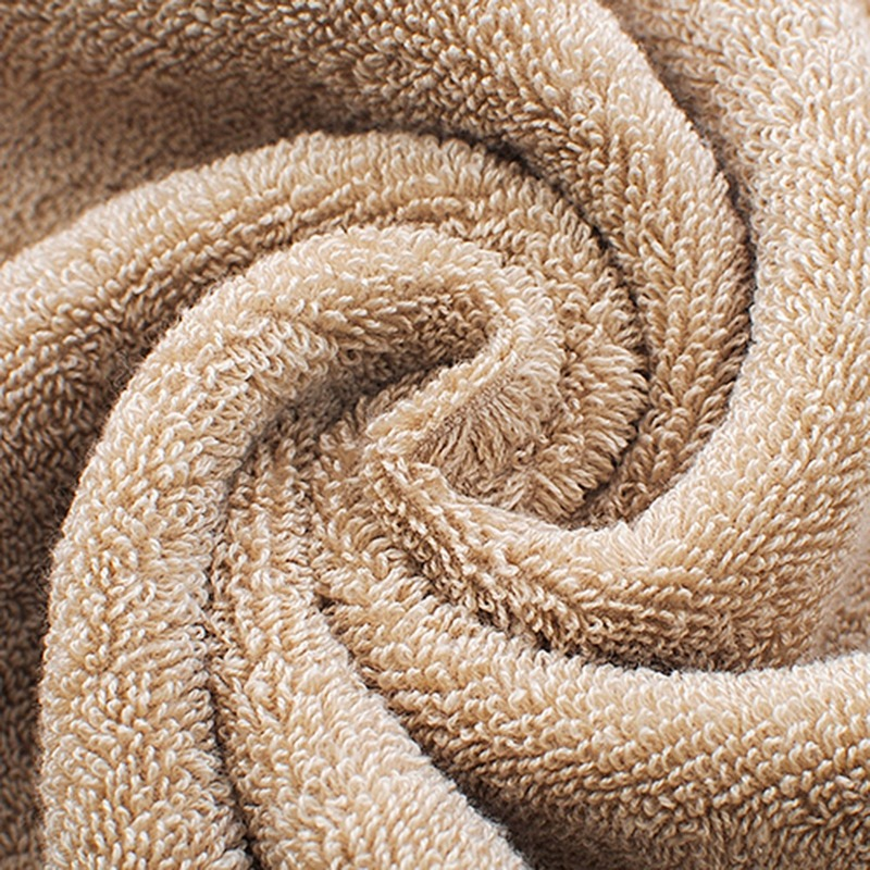 Toallas faciales 100% algodón para adultos, paños de baño gruesos puros de 34x76cm, color blanco, azul marino y caqui, de alta absorción, para hogar y Hotel