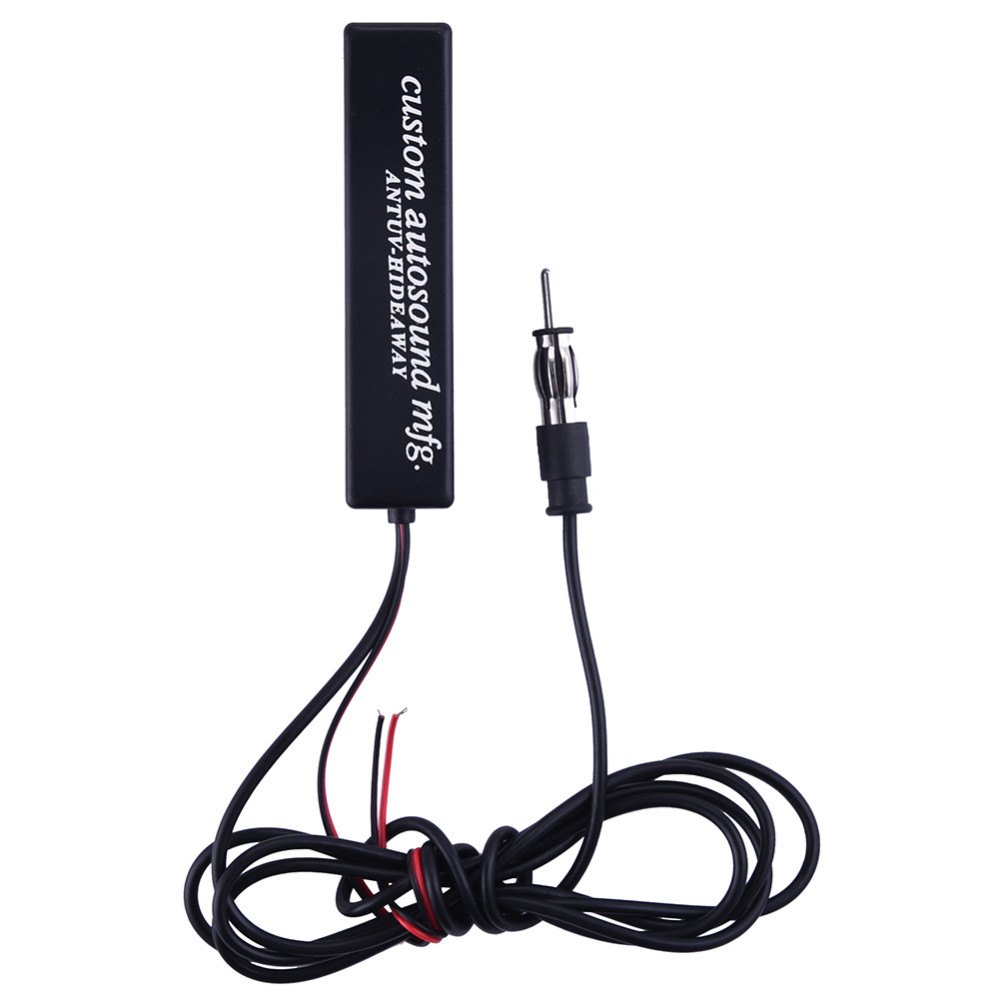 Universele auto verborgen elektronische antenne 12v voor autoradio fm-signaalversterker voertuigsignaalversterkingsapparaat lan -6206