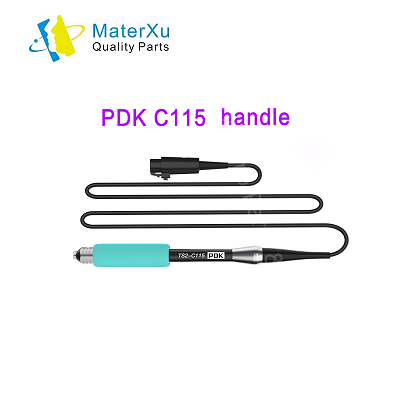 MasterXu-mango de soldadura i2C PDK C115 C210 C245, Kit de soporte para JBC SUGON OSS GVM T36 T28, piezas de repuesto para Estación de soldadura: C115 Handle
