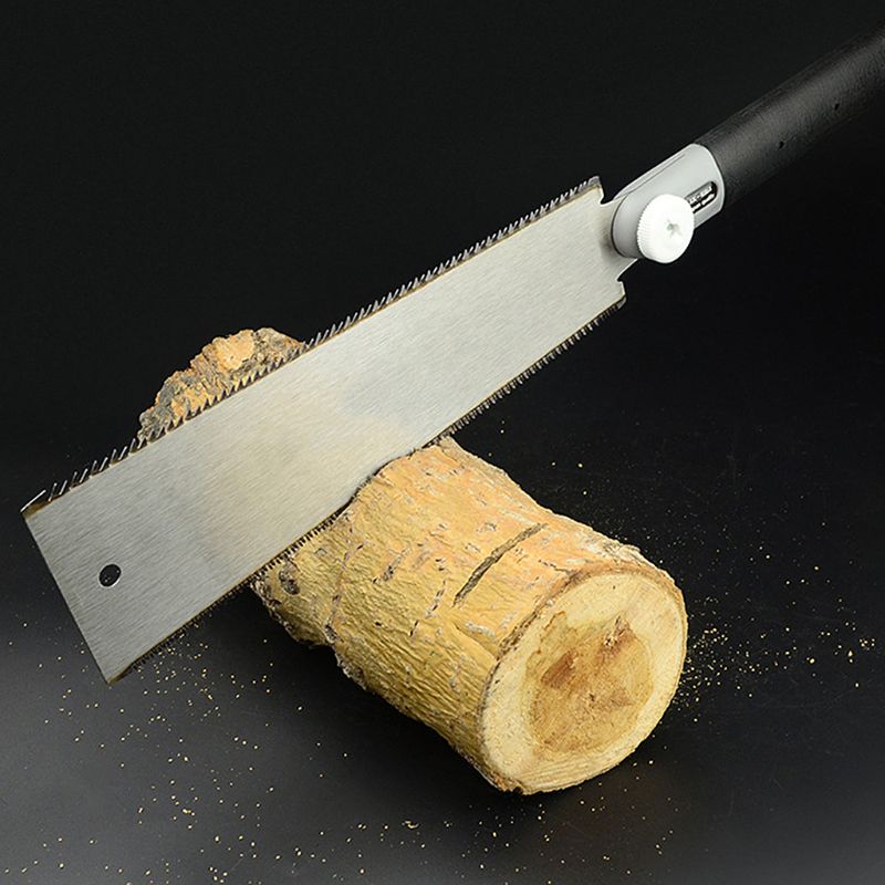 Double bord rasoir scie Style japonais tirer scie dents par précision main scie pour Tenon outils de travail du bois