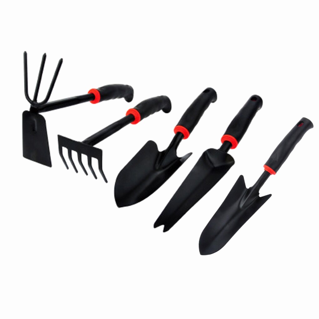 Herramienta de jardín en casa, mango de goma de plástico, pala ancha de Metal para el hogar, herramienta portátil para jardinería