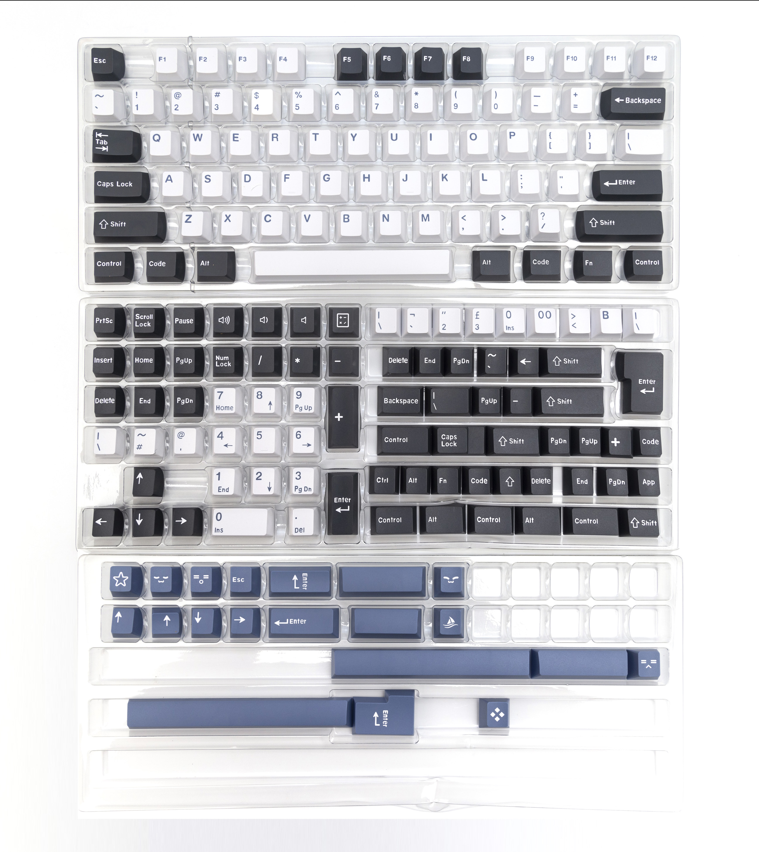 GMK Double Shot keyCaps Cherry Profile PBT Material Red Samurai 8008 Botanical Shoko Olivia For Mechanical Keyboard 6.25u 7u: DARK GRAY