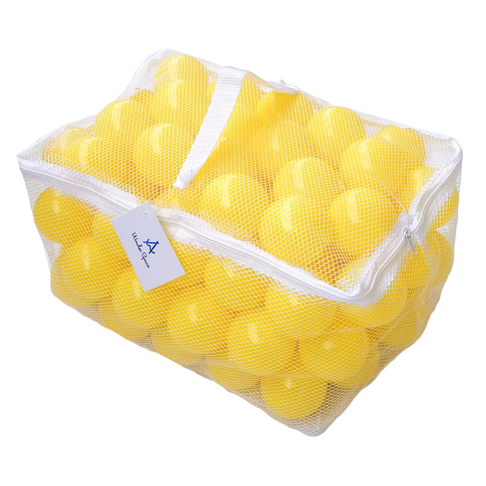 100pcs Formato Del Bambino di Colore Della Miscela di Plastica Pit Palle Safe Kids Pastello Multi Colorato Combinazione Misto Giocare A Palla Pacchetto Piscina morbido Giocattolo Regalo: 100pcs Yellow