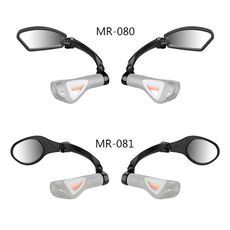 Hafny Fiets Rvs Lens Spiegel Mtb Stuur Side Veiligheid Achteruitkijkspiegel Racefiets Fietsen Flexibele Achteruitkijkspiegel Spiegels