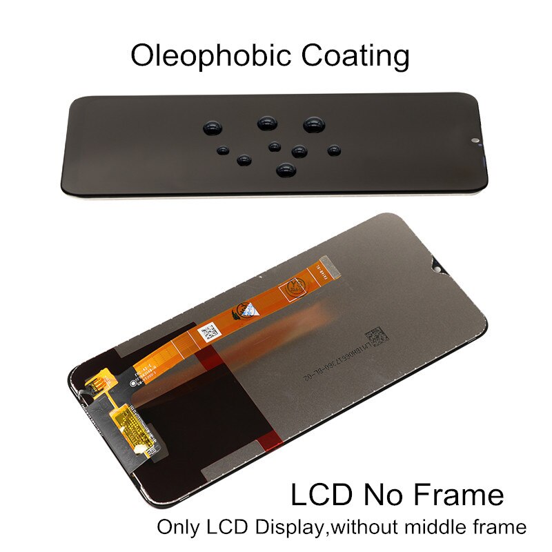 Lcd Voor Realme C3 RMX2027 RMX2021 RMX2020 Lcd Display Met Frame Digitizer Touch Screen Vervanging Voor Oppo Realme C3 C 3 6.5''