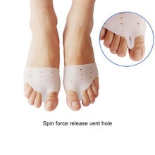 2 pièces/paire Silicone Gel pied doigts orteil séparateur pouce Valgus protecteur ajusteur garde pieds soin