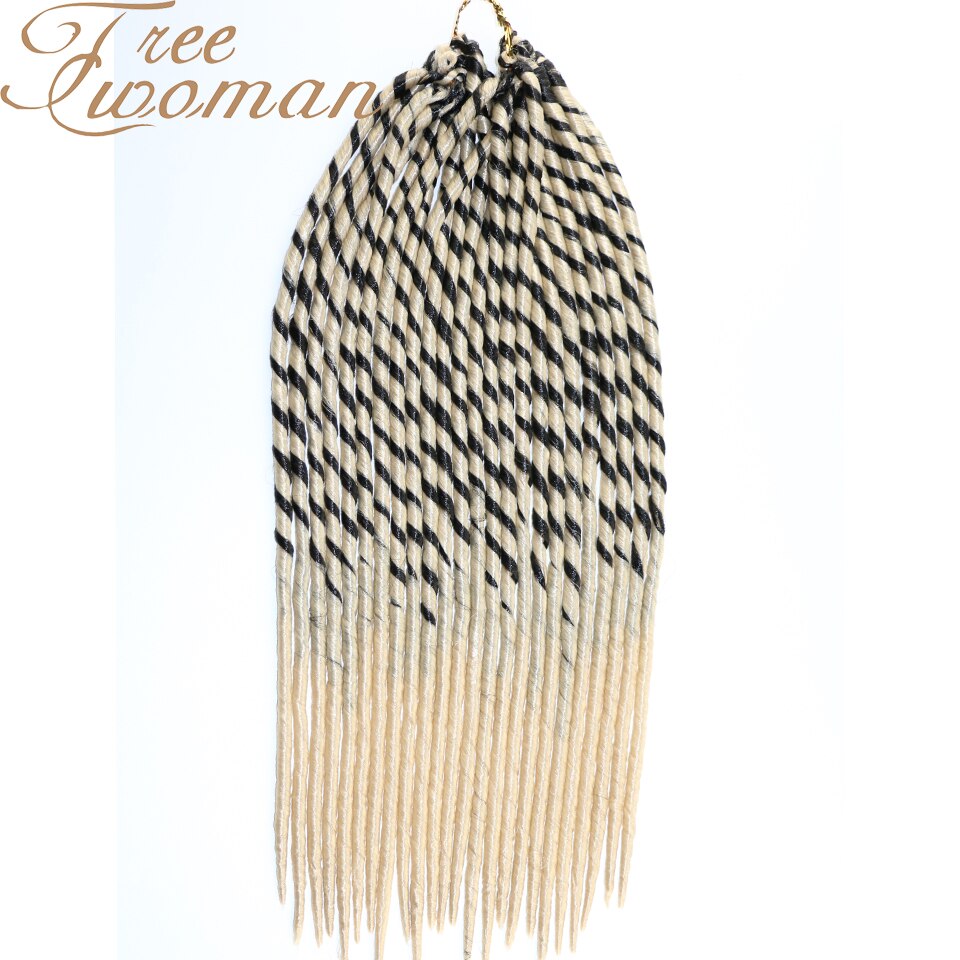 Freewoman Zachte Dreadlocks Gehaakte Vlechten Godin Faux Locs Haak Hair Synthetische Faux Locs Vlechten Hair Extensions Voor Meisjes: 35