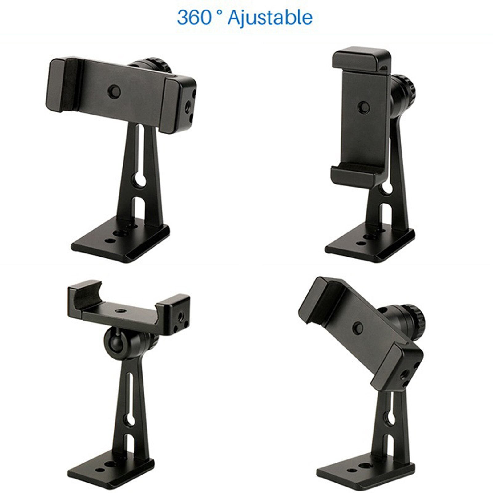 Ulanzi ST-04 Statief Klem Mount Smartphone Houder Adapter W Bluetooth Remote Shutter Live Statief Voor Iphone Android Mobiele