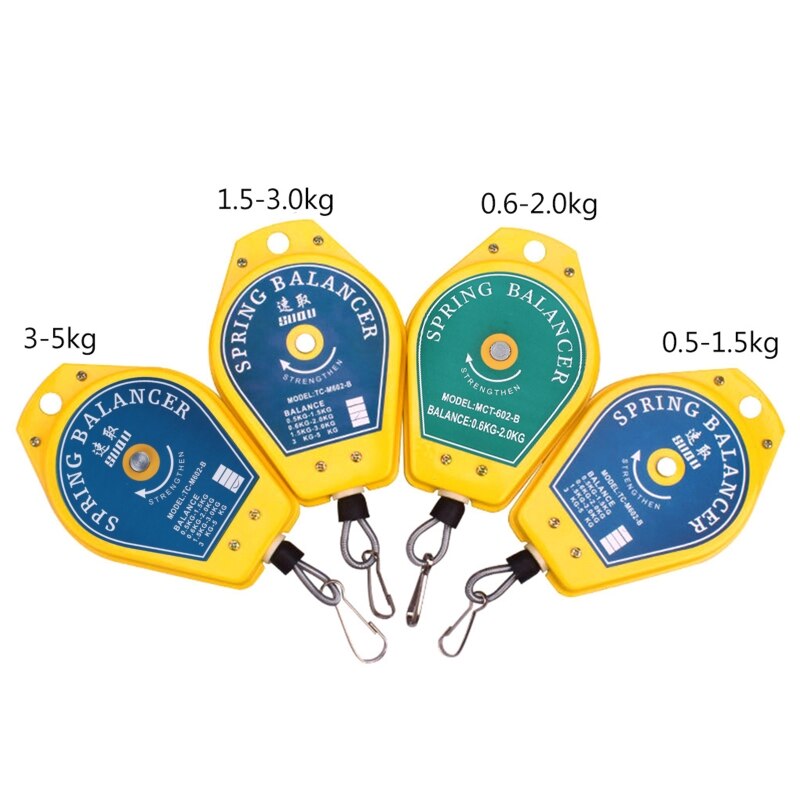 Retractable Spring Balancer Screwdriver Hanging Torque Wrench Hanger Steel Wire Rope Measuring Tool Holder Ergonomic Balance Box