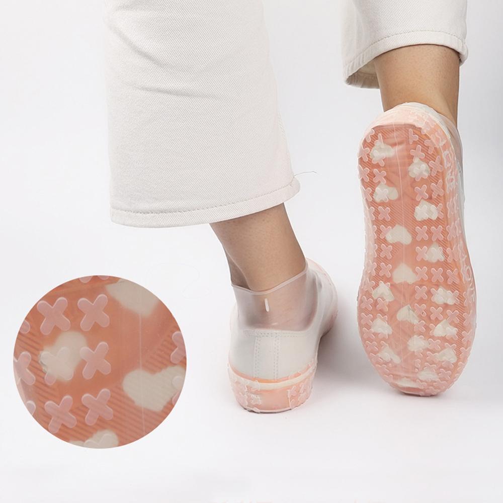 2019 nuovo copriscarpe impermeabile in Silicone da esterno antipioggia escursionismo antiscivolo 4 colori