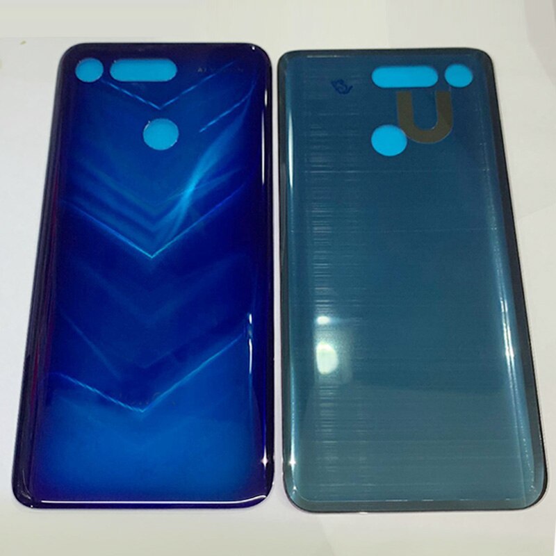 Behuizing Case Back Glas Batterij Cover Achterdeur Panel Voor Huawei Honor V20 View 20 Back Glass Cover Vervanging