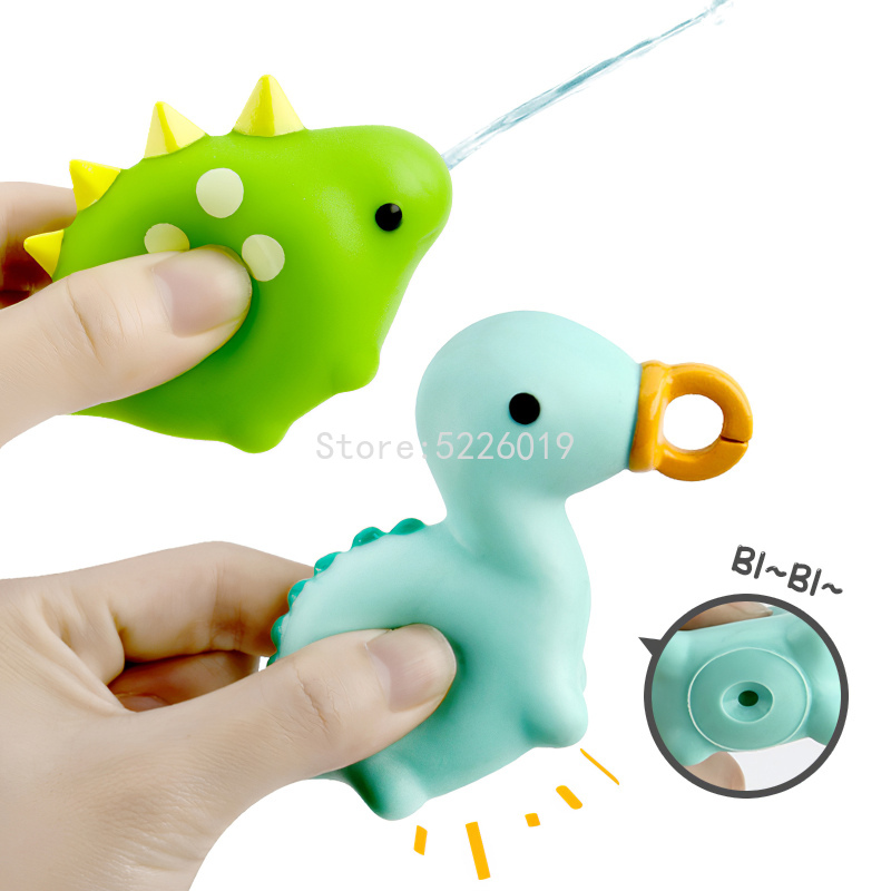 Bath Toys Fishing Toys Dinosaur Shark Fishing Net Bathroom Bathtub Kids Play Water Games Spray Water Set Toys For Children