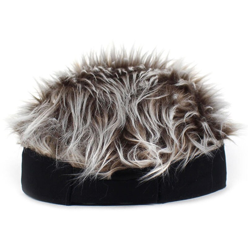 Czapka męska damska czapka z peruką zabawa krótkie włosy czapki oddychająca miękka na imprezę na wolnym powietrzu C44