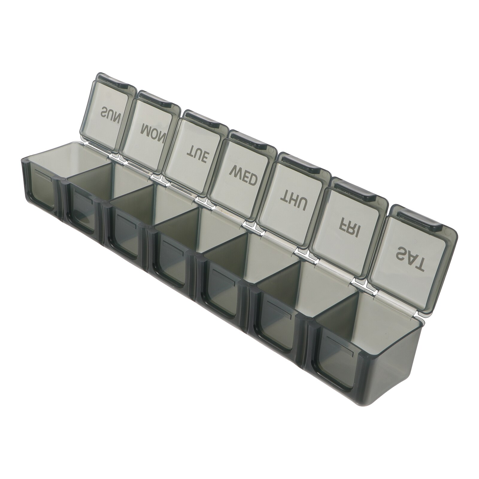 7 Days Weekly Tablet Pill Medicine Box Holder Weekly Pill Organizer Quick-Refill Daily Pill Case Removable Medicine Box Health