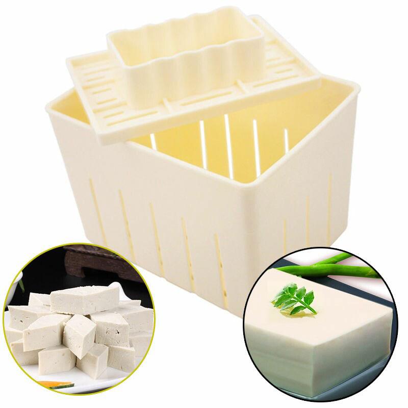 DIY Plastic Soybean Curd Tofu Press Maker Mold Box Homemade Kitchen Tools With Cheese Cloth Kitchen Cooking Tool - Intl: Cheese box