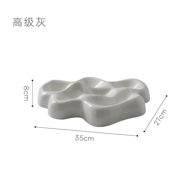 【EpeiusHome】Plateau de classement de bijoux, stockage domestique, 03: green