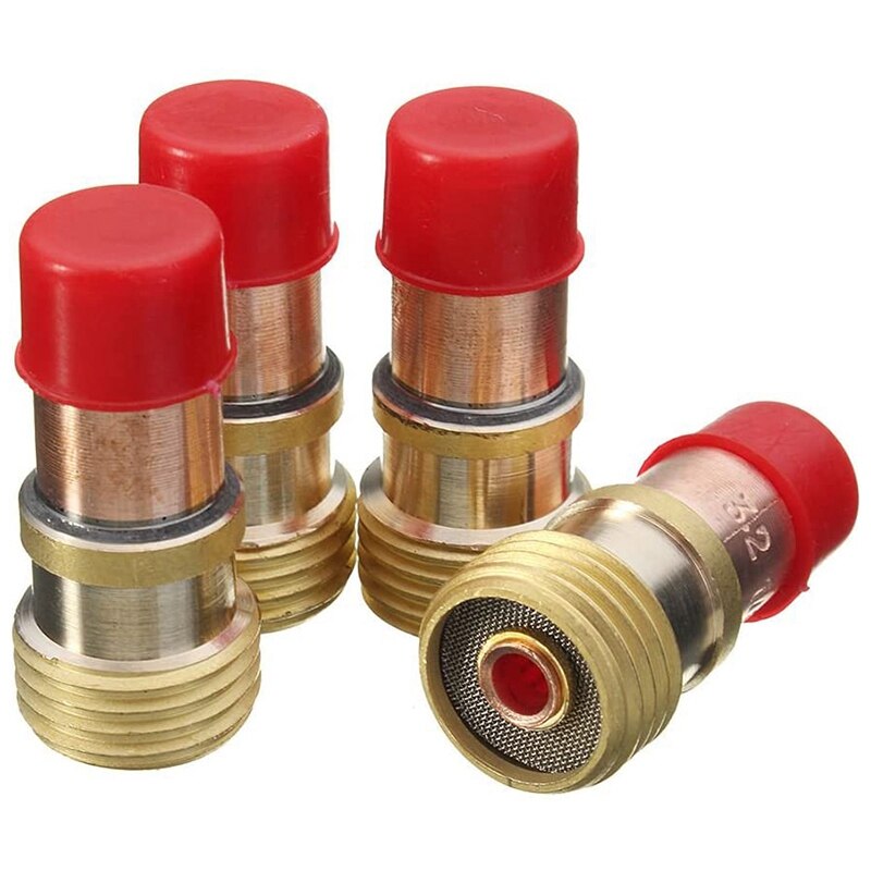 23Pcs/Set TIG Welding Kit Torch Gas Lens 10 Pyrex Cup Kit for Tig WP-17/18/26 Torch Welding Accessories