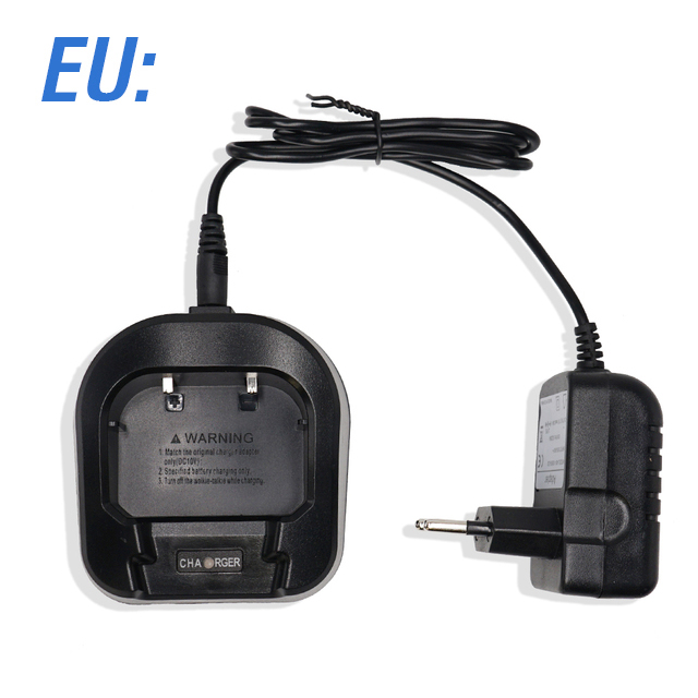 Baofeng UV-82 d'origine EU/US/UK/AU/USB/adaptateur de chargeur de batterie de voiture talkie-walkie station de charge d'alimentation Portable pour UV82 UV-82L: Violet