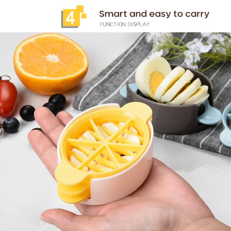 1Pc Multifunctionele Fruit Groente Ei Cutter Snijden Ei Snijmachines Keuken Accessoires Snijden Koken Gadgets